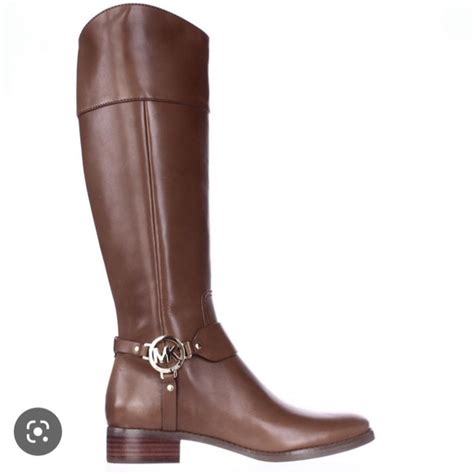 bottes michael kors fulton|Michael Kors fulton harness leather.